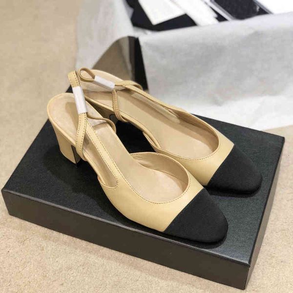 sandals summer women's shoes sheepskin apricot back empty fashion baotou small fragrance color matching thick heel pointed sandals 6u2q, Black
sandals summer women's shoes sheepskin apricot back empty fashion baotou small fragrance color matching thick heel pointed sandals 6u2q, Black