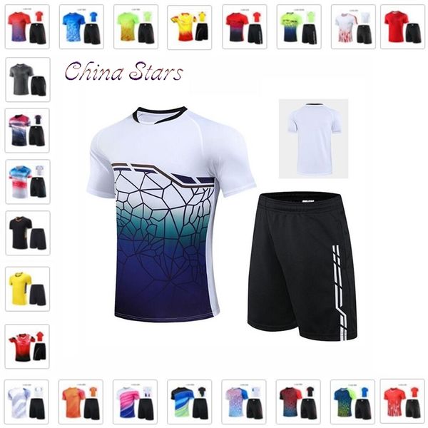 men women tennis shirt shorts sets youth badminton jersey suits girl table t shirt clothes outdoor sport kit 220616, Gray
men women tennis shirt shorts sets youth badminton jersey suits girl table t shirt clothes outdoor sport kit 220616, Gray