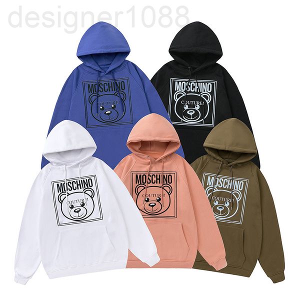 men's hoodies & sweatshirts designer 2021 autumn winter new bear head print loose hooded plush couple men's and women's same, Black
men's hoodies & sweatshirts designer 2021 autumn winter new bear head print loose hooded plush couple men's and women's same, Black