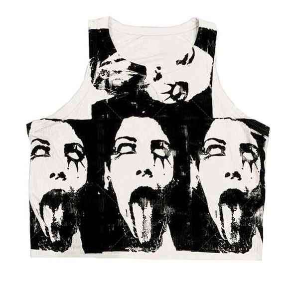 y2k clothes vintage sleeveless tank summer print personality bright color aesthetic harajuku streetwear slim 220603gx, White
y2k clothes vintage sleeveless tank summer print personality bright color aesthetic harajuku streetwear slim 220603gx, White