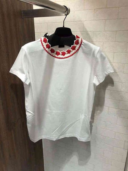 women's t-shirt niche spring summer round neck color contrast splicing short sleeve white sweet cotton slim fit t-shirt female ins
women's t-shirt niche spring summer round neck color contrast splicing short sleeve white sweet cotton slim fit t-shirt female ins