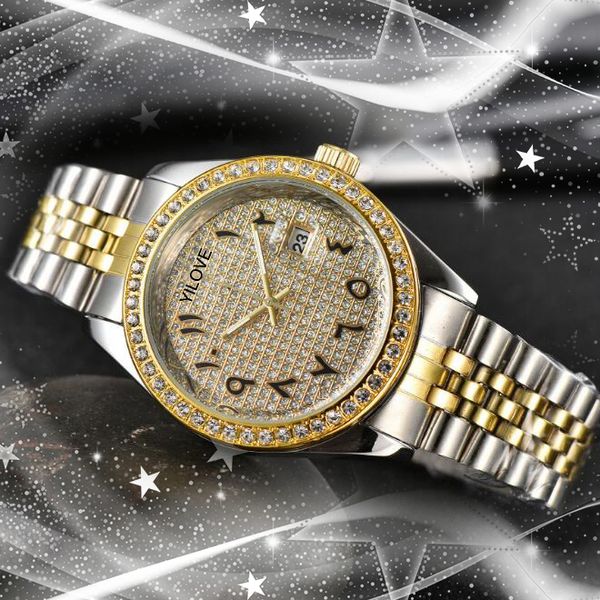 ladies automatic dating men's business watch 40mm diamond bezel sapphire clock stainless steel discount trend resistant couple wristwat, Slivery;brown
ladies automatic dating men's business watch 40mm diamond bezel sapphire clock stainless steel discount trend resistant couple wristwat, Slivery;brown