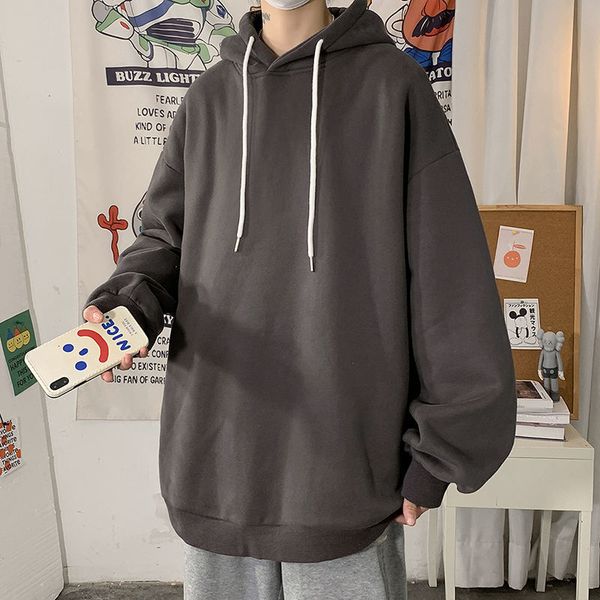 autumn women hoodie sweatshirt solid color casual oversized female pullover harajuku fashion women's clothing 220815, Gray
autumn women hoodie sweatshirt solid color casual oversized female pullover harajuku fashion women's clothing 220815, Gray