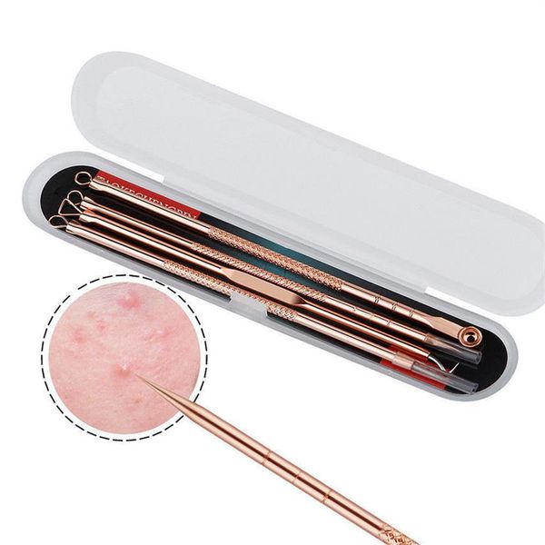 4 pcs / set blackhead comedone acne grain defect vacuum extractor blackhead remover tool spoon for skin care tools202a
4 pcs / set blackhead comedone acne grain defect vacuum extractor blackhead remover tool spoon for skin care tools202a