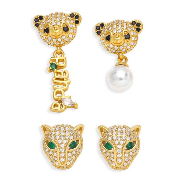 cute and sweet personality dign asymmetric bear pearl earrings temperament net red simple and small earrings era020, Golden
cute and sweet personality dign asymmetric bear pearl earrings temperament net red simple and small earrings era020, Golden
