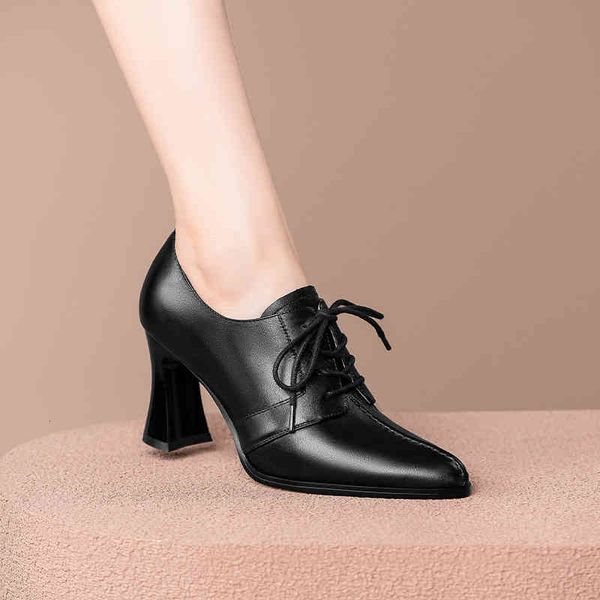 dress shoes autumn and winter women's shoes pointed thick high heels car sewing lace up nest bare boots cowhide single 7vhu, Black
dress shoes autumn and winter women's shoes pointed thick high heels car sewing lace up nest bare boots cowhide single 7vhu, Black