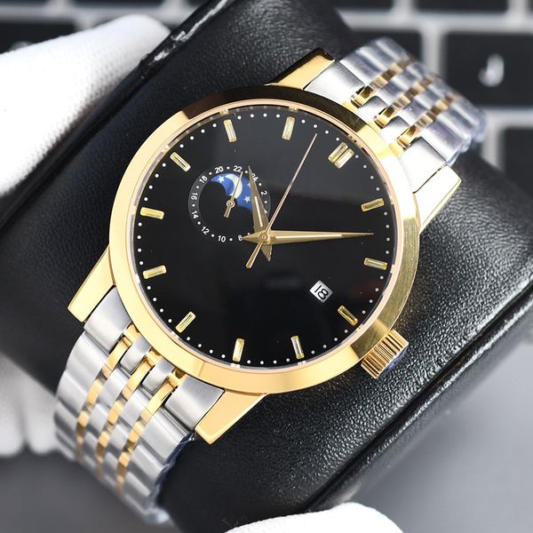 men watch automatic mechanical watches 40mm for man fashion wristwatches business wristwatch stainless steel strap leather strap montre de l, Slivery;brown
men watch automatic mechanical watches 40mm for man fashion wristwatches business wristwatch stainless steel strap leather strap montre de l, Slivery;brown