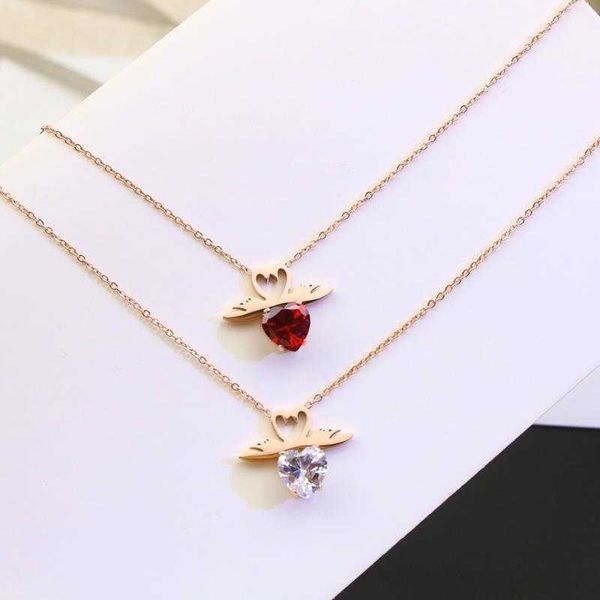 women's and women's heart-shaped zircon necklace, steel titanium, rose gold, swarovski crystal, 2 colors, 2021, Silver
women's and women's heart-shaped zircon necklace, steel titanium, rose gold, swarovski crystal, 2 colors, 2021, Silver
