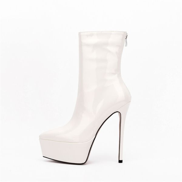 2022 women's boots autumn winter new european and american fashion stiletto heels thick bottom pointed toe zipper ankle boots, Black
2022 women's boots autumn winter new european and american fashion stiletto heels thick bottom pointed toe zipper ankle boots, Black