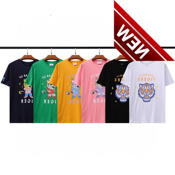 22 spring and summer new mlb zodiac tiger head short sleeve ny t-shirt loose round neck for men women, White;black
22 spring and summer new mlb zodiac tiger head short sleeve ny t-shirt loose round neck for men women, White;black