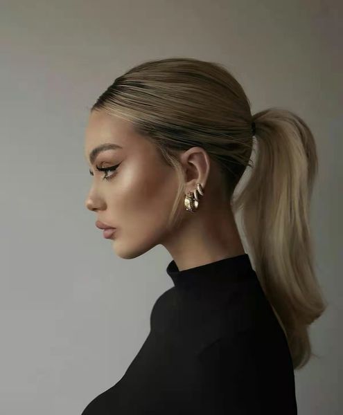 14'' auburn ombre honey blonde silky straight ponytail clip in hair extension adjustable wrap string 100g 120g 140g, Black
14'' auburn ombre honey blonde silky straight ponytail clip in hair extension adjustable wrap string 100g 120g 140g, Black