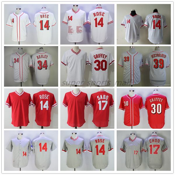 vintage college baseball wears jersey 14 pete rose 17 chris sabo 30 ken griffey jr. 34 homer bailey 39 devin mesoraco jerseys 1969 1976 men, Black
vintage college baseball wears jersey 14 pete rose 17 chris sabo 30 ken griffey jr. 34 homer bailey 39 devin mesoraco jerseys 1969 1976 men, Black