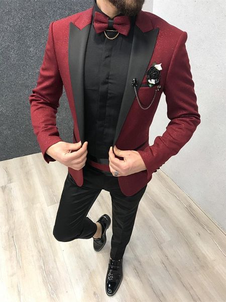 handsome one button groom tuxedos peak lapel groomsmen man suit mens wedding/prom/dinner suits bridegroom jacket pants tie b174, Black;gray
handsome one button groom tuxedos peak lapel groomsmen man suit mens wedding/prom/dinner suits bridegroom jacket pants tie b174, Black;gray