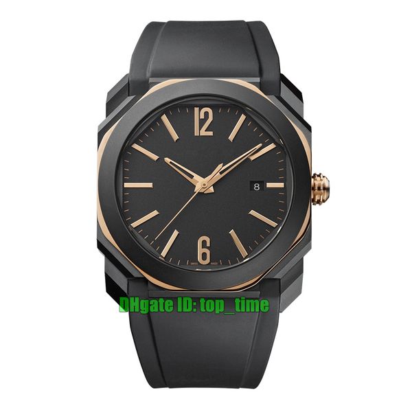 14 styles watches 103085 octo solotempo dlc rose gold a2813 automatic men's watch black dial rubber strap gents sport wristwatches, Slivery;brown
14 styles watches 103085 octo solotempo dlc rose gold a2813 automatic men's watch black dial rubber strap gents sport wristwatches, Slivery;brown