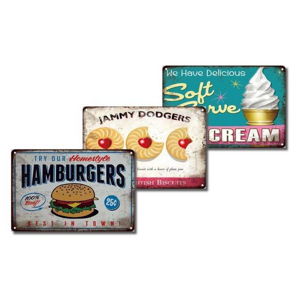 canteen food vintage metal , 20cm x 30cm, hamburger dog pizza retro signs for cafe kitchen restaurant.oglh
canteen food vintage metal , 20cm x 30cm, hamburger dog pizza retro signs for cafe kitchen restaurant.oglh