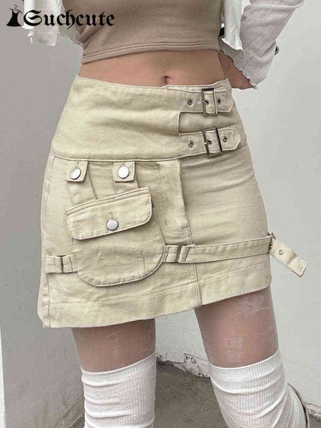 suchcute streetwear cargo women mini skirts fairycore high waist slim skirt pocket patchwork hip hop y2k harajuku white clothes t220819, Black
suchcute streetwear cargo women mini skirts fairycore high waist slim skirt pocket patchwork hip hop y2k harajuku white clothes t220819, Black