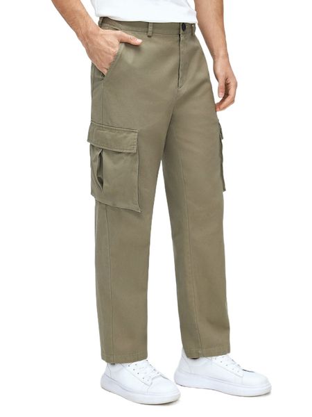 men flap pocket cargo pants 550g#, Black 
men flap pocket cargo pants 550g#, Black