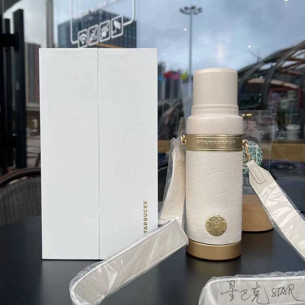 starbucks new cup pure white 580ml milk white stainless steel thermos cup set thermos cup messenger silk scarf
starbucks new cup pure white 580ml milk white stainless steel thermos cup set thermos cup messenger silk scarf