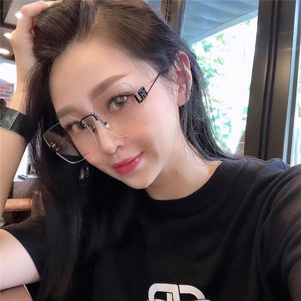 sunglasses paris fashion borderless square star net red same sunglasses, White;black
sunglasses paris fashion borderless square star net red same sunglasses, White;black