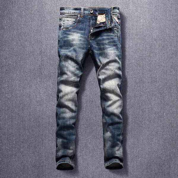men's jeans trendy spring and summer ruffian handsome jeans men's korean fashion straight slim elastic leggings 1wd2, Blue
men's jeans trendy spring and summer ruffian handsome jeans men's korean fashion straight slim elastic leggings 1wd2, Blue