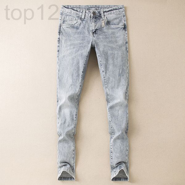 men's jeans designer summer new 2020 men's casual light jeans fashion long pants, Blue
men's jeans designer summer new 2020 men's casual light jeans fashion long pants, Blue