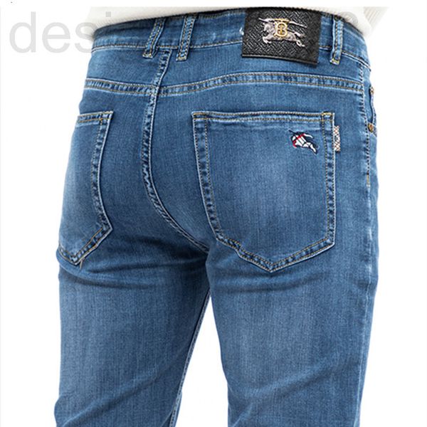 men's jeans designer spring and summer blue slim fit small feet korean pants b home 1pgu
men's jeans designer spring and summer blue slim fit small feet korean pants b home 1pgu