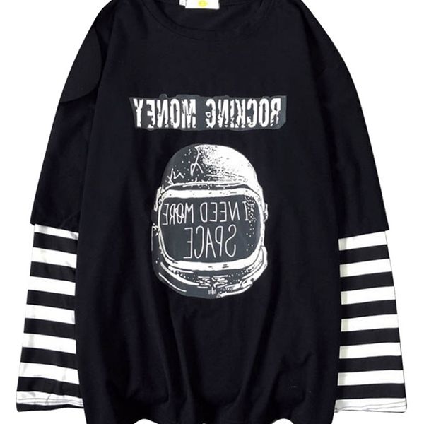 harajuku female t-shirts autumn women long sleeve t-shirt casual letter printed patchwork stripe oversize black streetwear 220420, White
harajuku female t-shirts autumn women long sleeve t-shirt casual letter printed patchwork stripe oversize black streetwear 220420, White
