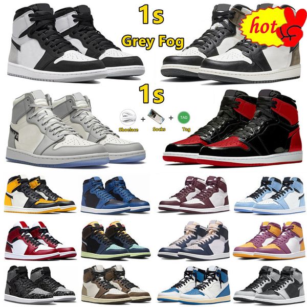 1 high og 1s mens basketball shoes bred patent shadow 2.0 university blue grey fog dark mocha bio hack rebellionaire bordeaux men women nb, Black
1 high og 1s mens basketball shoes bred patent shadow 2.0 university blue grey fog dark mocha bio hack rebellionaire bordeaux men women nb, Black