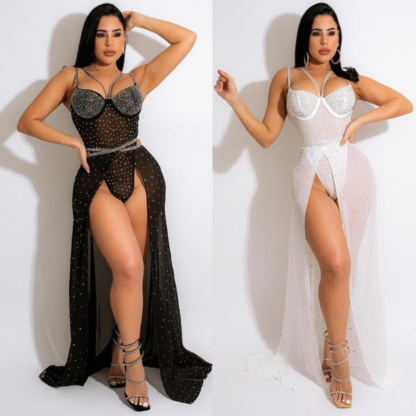 women's tracksuits adogirl diamonds two piece set spaghetti straps bodyocn bodysuit lace up sheer mesh skirt night party outfits 2022 s, Gray
women's tracksuits adogirl diamonds two piece set spaghetti straps bodyocn bodysuit lace up sheer mesh skirt night party outfits 2022 s, Gray