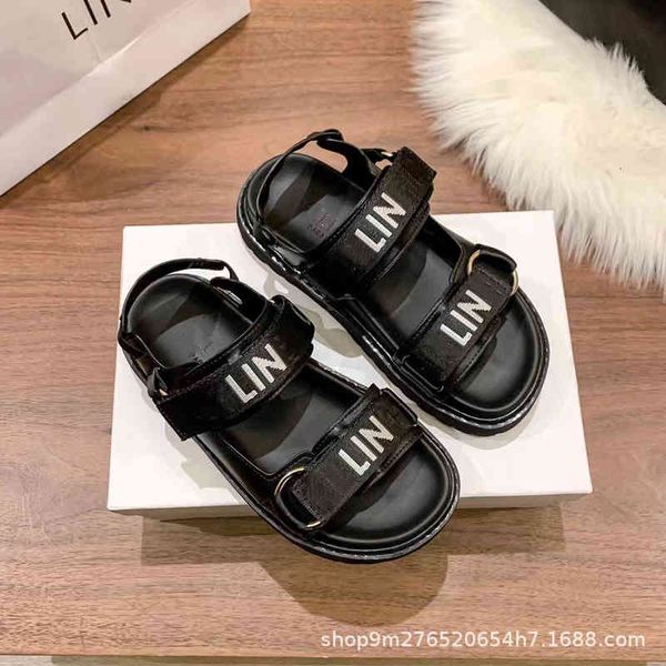 sandals c family magic patch sandals spring and summer thick soled roman sandals letter jacquard buckle women's shoes 91q7, Black
sandals c family magic patch sandals spring and summer thick soled roman sandals letter jacquard buckle women's shoes 91q7, Black