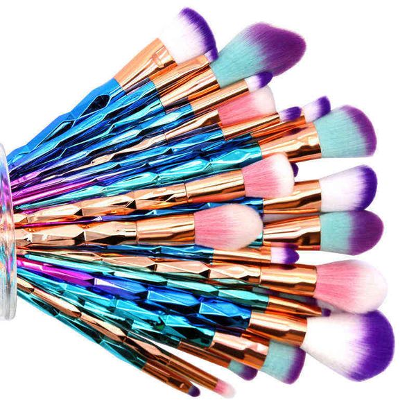 makeup tools 20pcs/kit diamond brushes set powder eye shadow foundation blend blush lip cosmetic beauty soft make up brush tool220422
makeup tools 20pcs/kit diamond brushes set powder eye shadow foundation blend blush lip cosmetic beauty soft make up brush tool220422