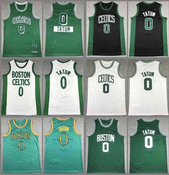 basketball jerseys jayson tatum jaylen brown jersey, Black