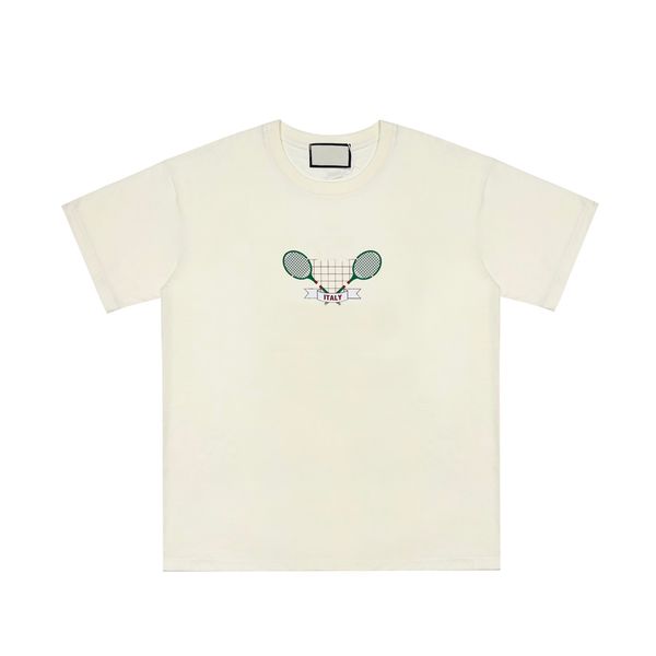 most 22ss street men s tshirt designer mens t shirt cotton double yarn loose-fit webbing stitching process classic tennis racket print desig, White;black
most 22ss street men s tshirt designer mens t shirt cotton double yarn loose-fit webbing stitching process classic tennis racket print desig, White;black