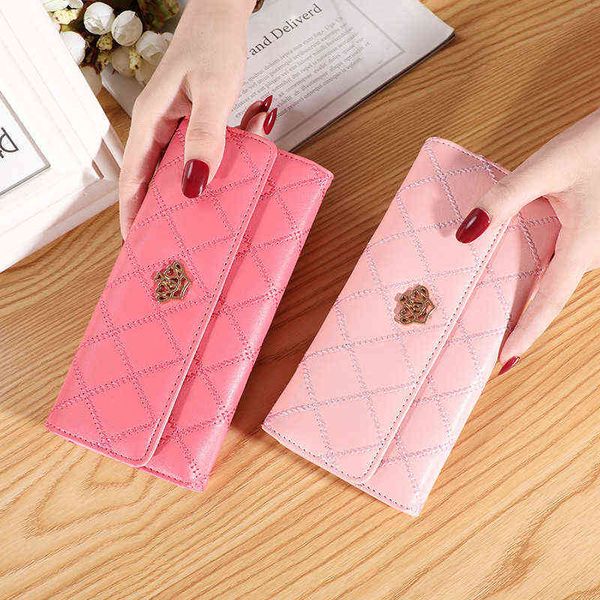 women wallet lady clutch leather plaid hasp female wallets long length card holder phone bag money coin pocket ladies purses 220607, Red;black
women wallet lady clutch leather plaid hasp female wallets long length card holder phone bag money coin pocket ladies purses 220607, Red;black