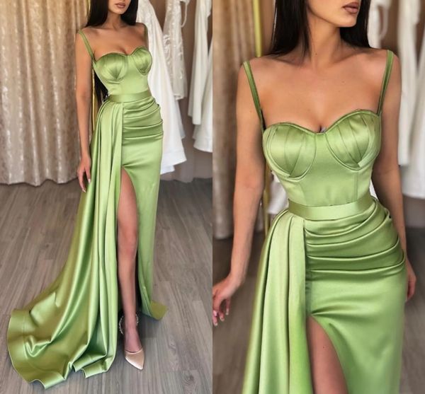 clover high split long prom evening dresses spaghetti strap sleeveless satin formal party gowns robe de soiree vestidos longo, Black;red
clover high split long prom evening dresses spaghetti strap sleeveless satin formal party gowns robe de soiree vestidos longo, Black;red