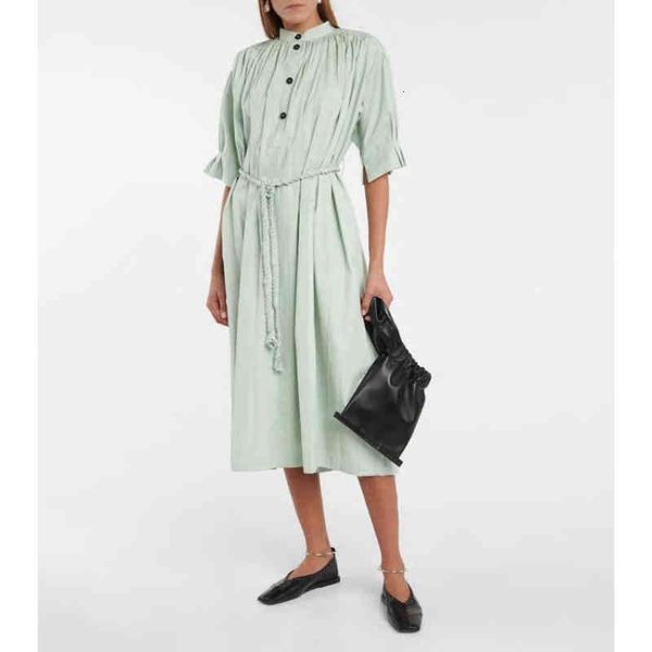 casual dresses jil san spring/summer arrival woman light green self tie-belt shirt stand collar pleated midi drop 2h8j, Black;gray
casual dresses jil san spring/summer arrival woman light green self tie-belt shirt stand collar pleated midi drop 2h8j, Black;gray