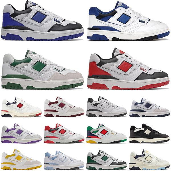 new b550 550 casual shoes men women white green 550s white team red grey purple mens womens outdoor sports trainers sneakers size 36-45, Black
new b550 550 casual shoes men women white green 550s white team red grey purple mens womens outdoor sports trainers sneakers size 36-45, Black