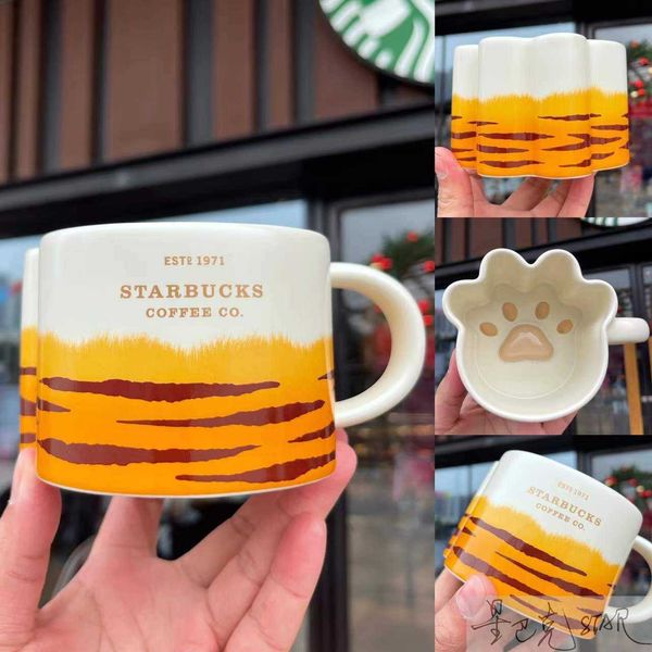 starbucks new year gift cup 355ml cute tiger palm three-dimensional stripe ceramic creative coffee cup
starbucks new year gift cup 355ml cute tiger palm three-dimensional stripe ceramic creative coffee cup