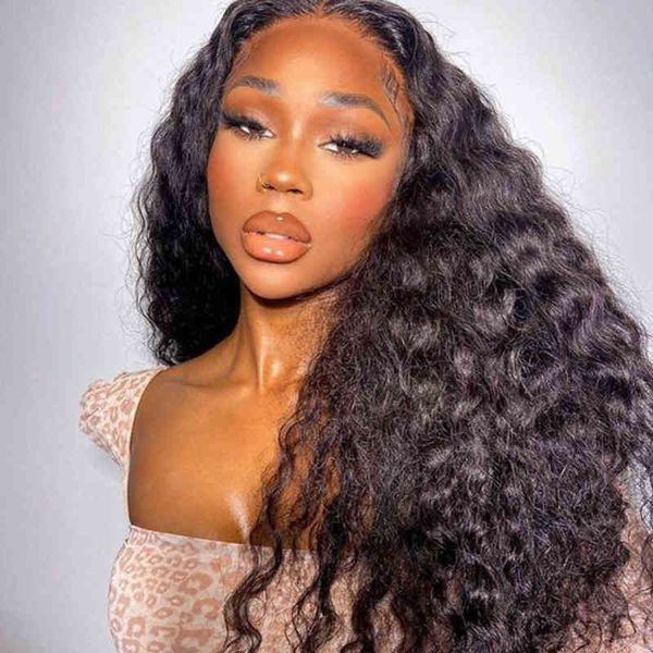 13x6x2 water wave lace front wig human hair 30 inch transparent glueless s 220608, Black
13x6x2 water wave lace front wig human hair 30 inch transparent glueless s 220608, Black