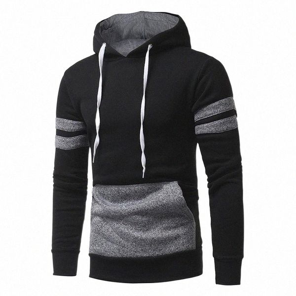 men's hoodies & sweatshirts men full sleeve drawstring outerwear pullover male sweatshirt fashion patchwork mens clothing casual hooded, Black
men's hoodies & sweatshirts men full sleeve drawstring outerwear pullover male sweatshirt fashion patchwork mens clothing casual hooded, Black