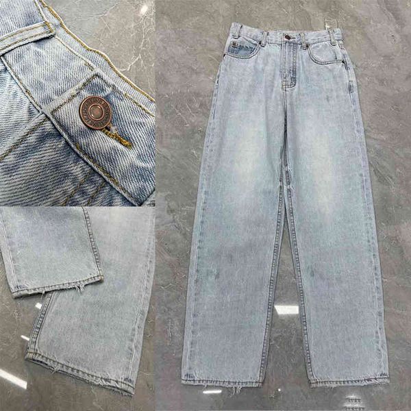 women's jeans p210345lxj pure original ce light washed straight jeans women's yuan, Blue
women's jeans p210345lxj pure original ce light washed straight jeans women's yuan, Blue