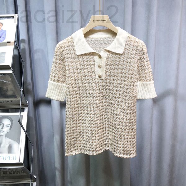 women's knits & tees designer cashmere sweater female slim 21 autumn winter simple temperament thousand bird lattice gold thread polo c, White
women's knits & tees designer cashmere sweater female slim 21 autumn winter simple temperament thousand bird lattice gold thread polo c, White