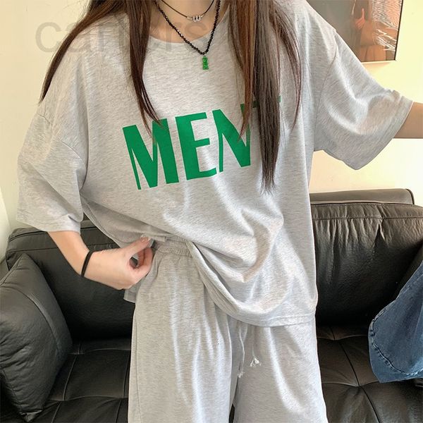 women's tracksuits designer suit female chic summer short sleeve loose slim casual sports wide leg shorts fashion two-piece set c60h, Gray
women's tracksuits designer suit female chic summer short sleeve loose slim casual sports wide leg shorts fashion two-piece set c60h, Gray