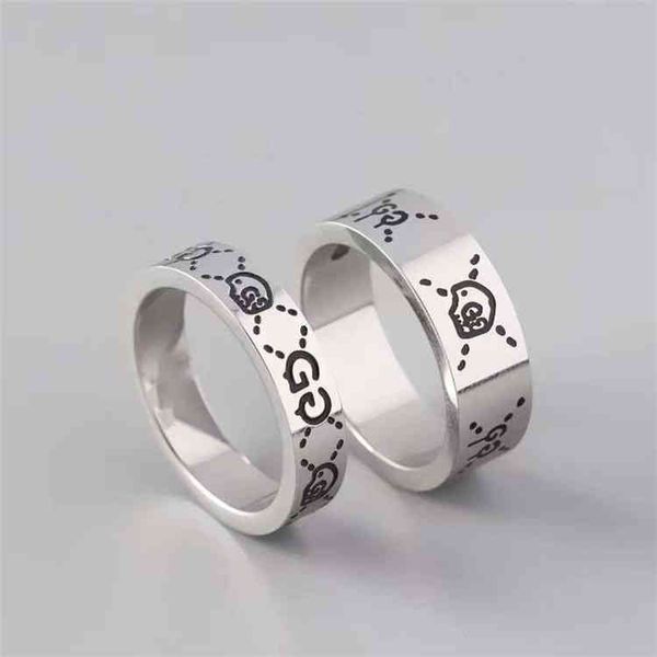 skull small ring old personality couple hip hop valentine's day gift exclusive design jewel, Silver
skull small ring old personality couple hip hop valentine's day gift exclusive design jewel, Silver