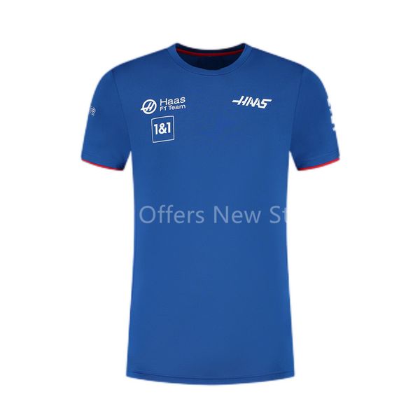 2022 f1 team racing formula men's short sleeve t shirt replica haas uniform one race clothes quick drying fan ynfr, White;black
2022 f1 team racing formula men's short sleeve t shirt replica haas uniform one race clothes quick drying fan ynfr, White;black