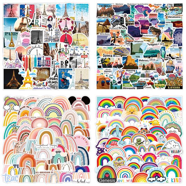 100 packs minimum 50pcs landscape cute sticker for guitar fridge kids toys lapluggage water bottle decals waterproof
100 packs minimum 50pcs landscape cute sticker for guitar fridge kids toys lapluggage water bottle decals waterproof