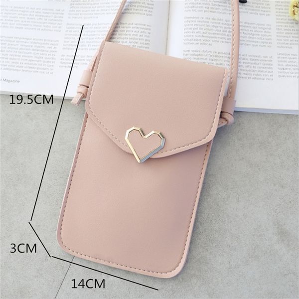 pu vertical long phone bag flat cardholder card bags shoulder bag clear touch screen wallet adjustable strap heart shape student buckle pouc, Red;black
pu vertical long phone bag flat cardholder card bags shoulder bag clear touch screen wallet adjustable strap heart shape student buckle pouc, Red;black
