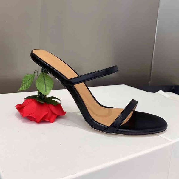 slippers fashion rose slippers women wear summer personalized one-sided high-heeled shoes sandals, Black
slippers fashion rose slippers women wear summer personalized one-sided high-heeled shoes sandals, Black