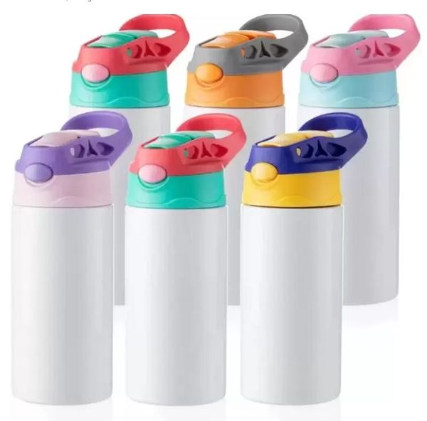 blank sublimation sippy tumblers children 12oz white straight stainless steel kids drinking water bottle cups with handles fy4309
blank sublimation sippy tumblers children 12oz white straight stainless steel kids drinking water bottle cups with handles fy4309