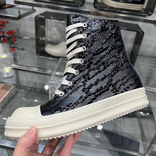 big size men boots genuine leather high men's fashion sneakers man black street trend walking flat shoes
big size men boots genuine leather high men's fashion sneakers man black street trend walking flat shoes